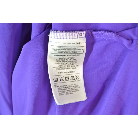 Adidas Men's XL Purple Short Sleeve Golf Polo - Picture 6 of 11